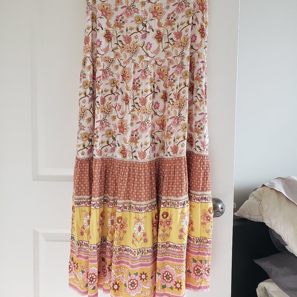 Spell Portobello Road Babydoll Midi Dress - M - Picture 5 of 7